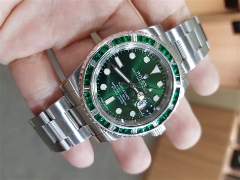 replica rolex emerald|rolex diamond emerald bezel.